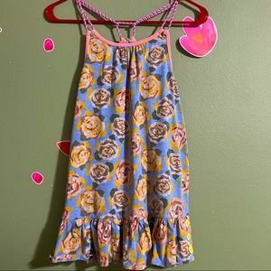 Matilda Jane floral ruffle tank